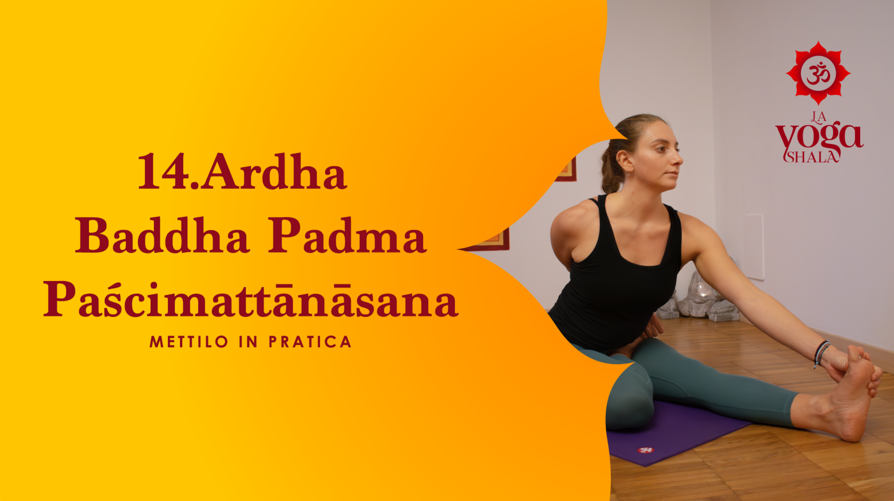 Ardha Baddha Padma Paścimattānāsana